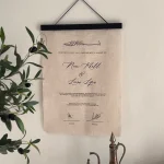 Certficat de mariage en lin – Image 2
